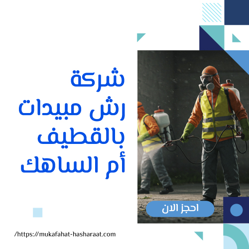 شركة رش مبيدات بالقطيف أم الساهك