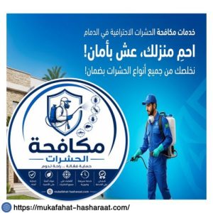 شركة مكافحة حشرات بالدمام