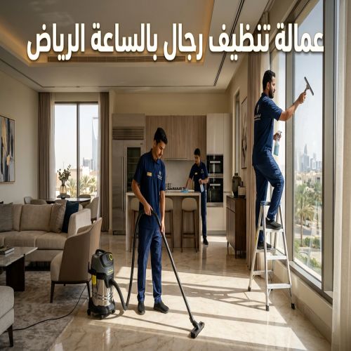 عمالة تنظيف رجال بالساعة الرياض