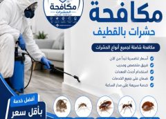ارخص شركة مكافحة حشرات بالقطيف 0505121891